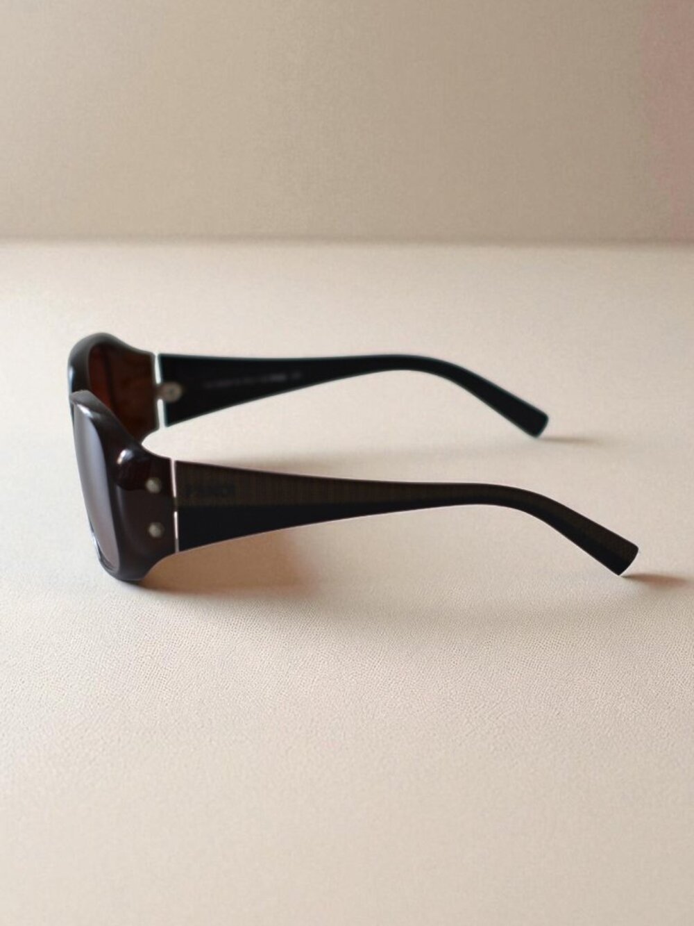 Fendi FS389 Y2K Sunglasses Brown Tortoise Vintage Designer 57▫15 125 - Picture 6 of 11
